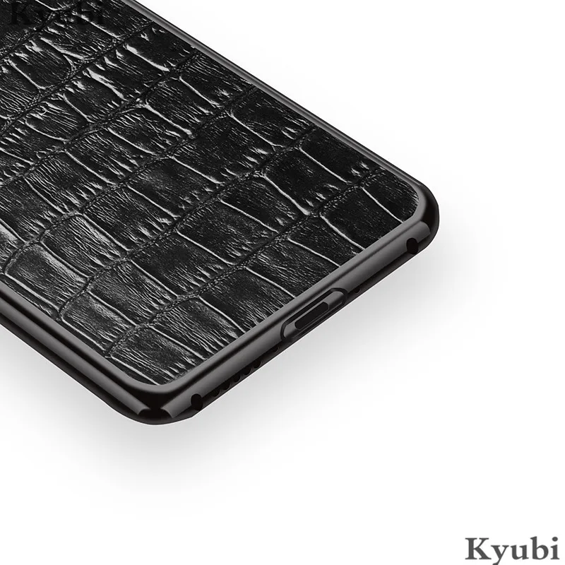Чехол fundas из натуральной крокодиловой кожи для huawei mate 20 P20 Pro mate 20X с металлической рамкой, однотонный чехол для huawei mate 20X P20
