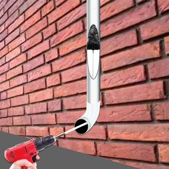 

20 Feet Dryer Vent Cleaning Brush Lint Remover Fireplace Chimney Brushes With Brush Head Rotatable Package Size new