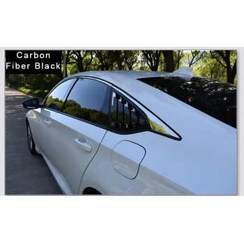 

2pcs Carbon Fiber Style Window Louvers Cover For Honda Accord 10th 2018-20