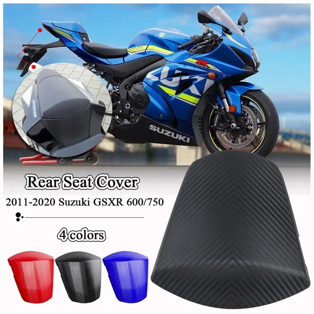 Чехол на сиденье для Suzuki GSXR600 GSXR750 GSXR GSX-R 600 750 заднее Hump 2020 2019 2018 2017 2016 2014 2015 2013 2012 2011 |