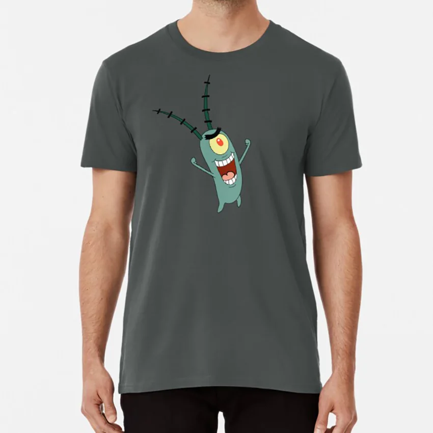 Футболка с принтом планктон|Футболки| |