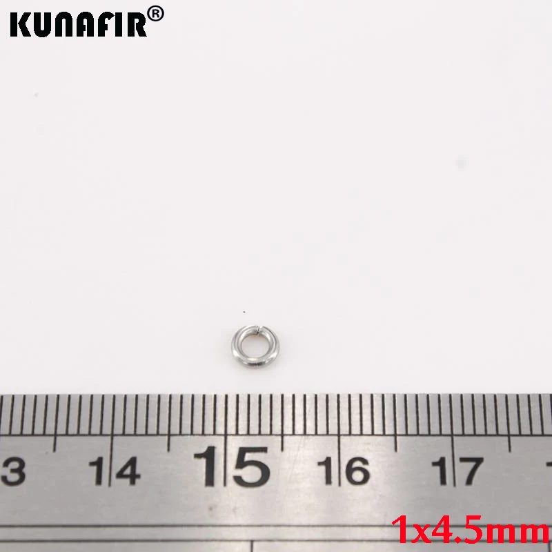 Стальные колечки из нержавеющей стали 0 9 мм 1 2 200 шт. 1000 аксессуары для