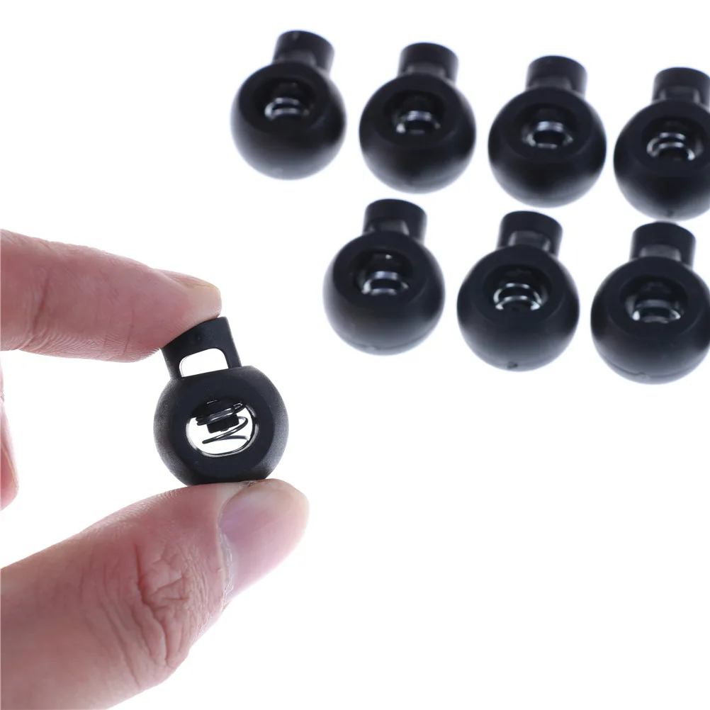 10pcs Plastic Shoe Shoes Accessories Running Supplies Lace Shoelace Buckle Rope Clamp Cord Lock Stopper