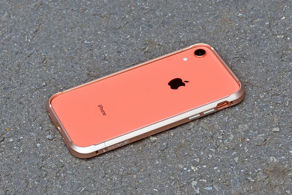 DEVILCASE для iPhone XR 6,1 дюймов тип один алюминиевый бампер рамка чехлы