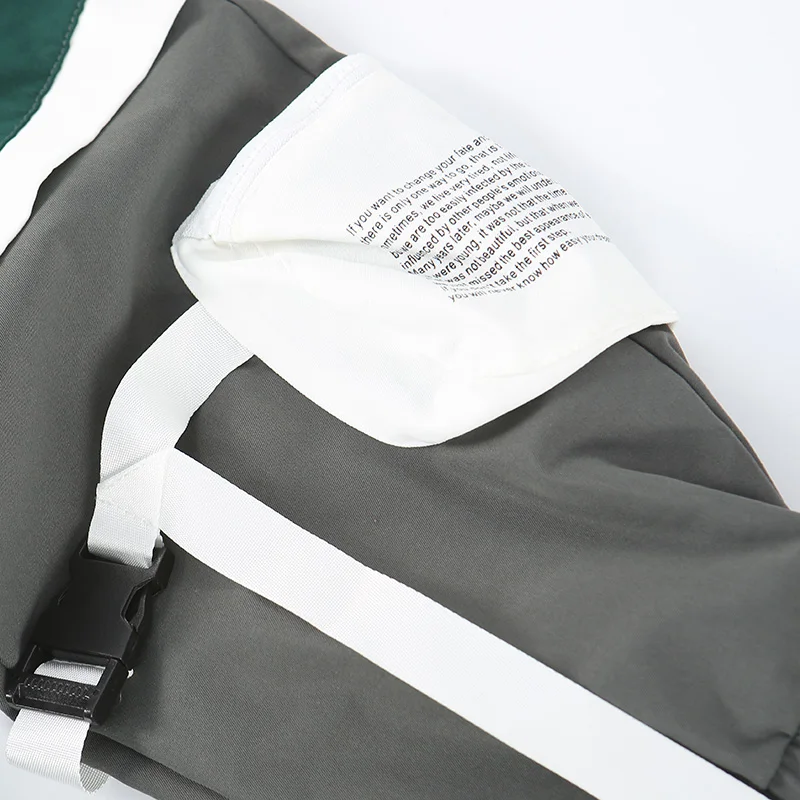 Мужские хип карго Брюки с несколькими карманами 2020 брюки в стиле Харадзюку