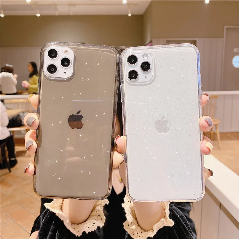 Шикарные Мягкие силиконовые чехлы для iPhone 11 Pro Max чехол X Xs XR 6 6S 7 8 Plus прозрачные