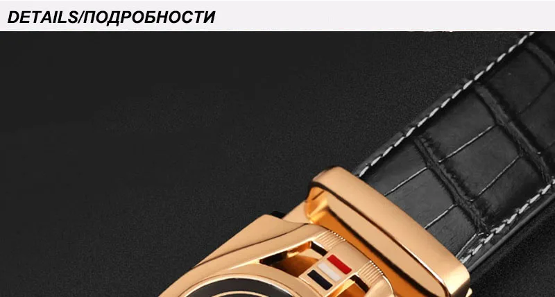 Бренд FAJARINA, мужские ремни, новинка, автоматические, мужские, качественные, Аллигатор, узор, Воловья кожа, повседневный ремень для мужчин, Ширина 3,5 см, ZDFJ320