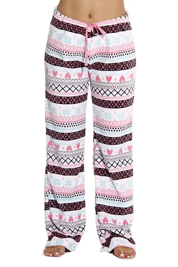 Casual Women Christmas Pajama Pants 