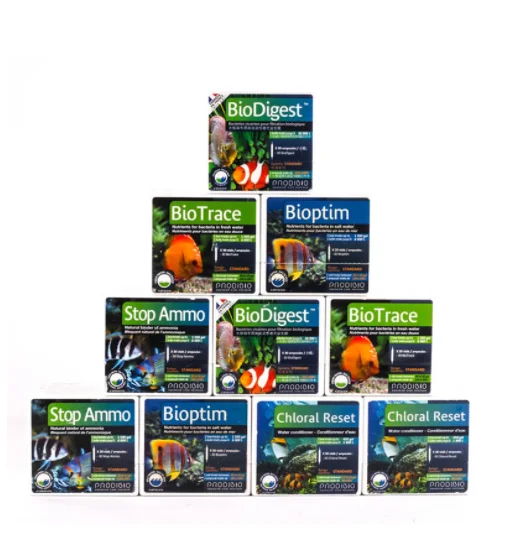 Prodibio BioDigest BioTrace BioVert Bioptim Coral Vits Stop Ammo Biokit Reef Booster All in one Listing