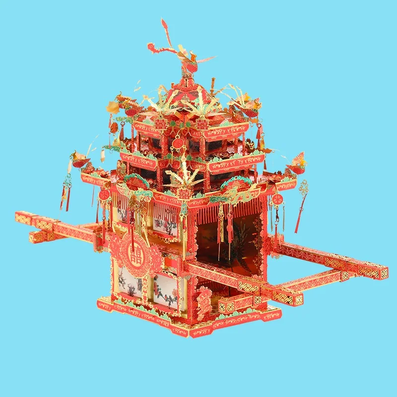 Toy Difficult Adult Puzzle DIY Metal 3d Puzzle Brass Stainless Steel Model Assembling Kit Collection Kids Gifts Christmas Gifts
