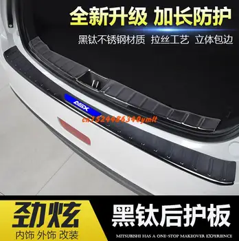 

High quality stainless steel rear windowsill panel,Rear bumper Protector Sill For Mitsubishi ASX 2013-2018 Car-styling