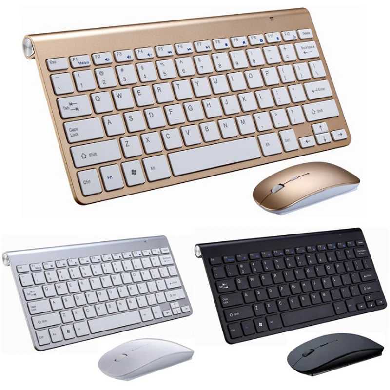 ワイヤレスミニキーボードとマウス 2 4g ノートブック ラップトップ Mac デスクトップ コンピューター スマートtv Ps4用のポータブルアクセサリ Keyboard Mouse Combos Aliexpress
