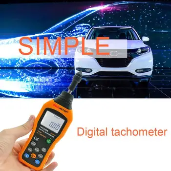 

High Pressional Contact Digital Tachometer 50~19999RPM Gauge High-Speed Microprocessor Chip Accurate Measurement & Contact Head