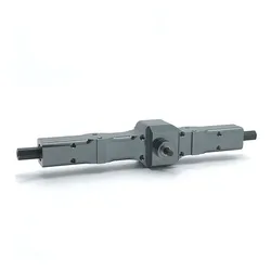 WPL – assemblage de l'essieu arrière avec différentiel, pièces de Modification de mise à niveau en métal, modèle 1/10 D12 1/16 1/16 B14 B16 C14 RC 