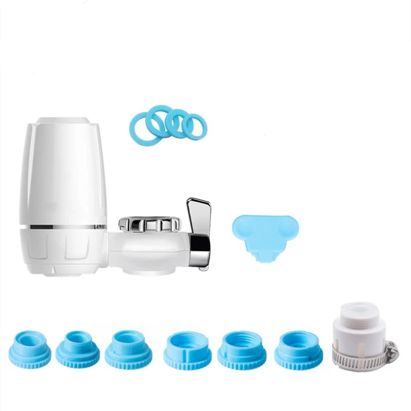 

Diatom Ceramic Tap Water Filter Kitchen Faucet Water Purifier Activated Carbon Washable Tap Water Filter Purifier