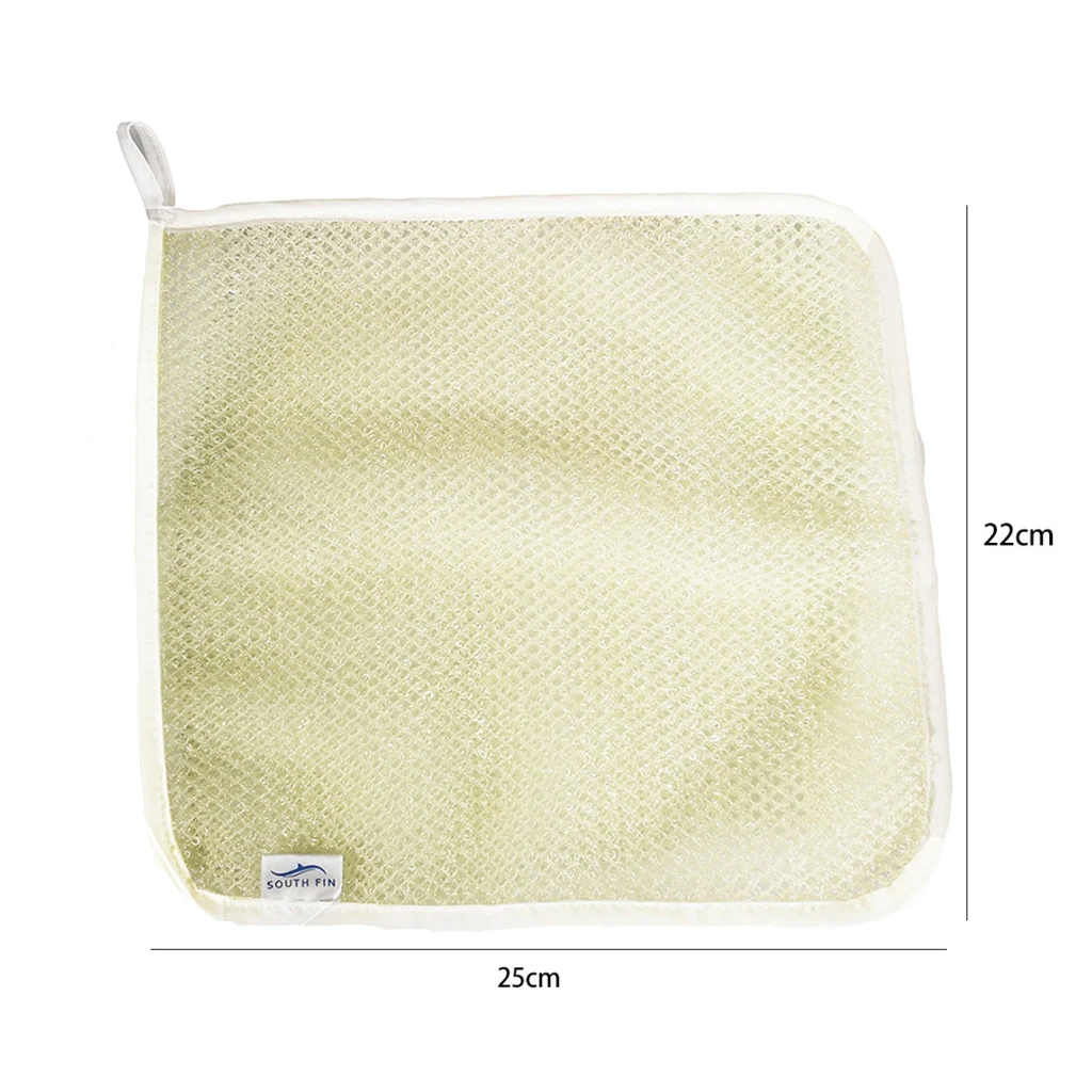 Soft Two Sides Face Body Exfoliating Scrubbing Terry Cloth Pad withLanyard Bath Washing Towel Washcloth for Women Men