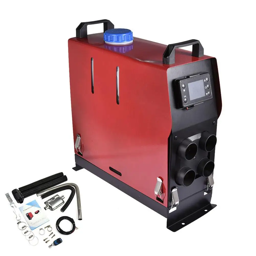 Вспомогательный нагреватель 5KW 12V24V автомобильный нагреватель для RV, лодок, грузовиков, автодомов, трейлеров, стояночный воздушный дизельный топливный нагреватель, стояночный нагреватель - Название цвета: 12V5KW