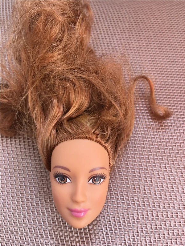 Кукла Belle, игрушка, голова принцессы, длинные волосы, кукла, голова для девочки, сделай сам, макияж, волосы, игрушки для детей, макияж, сделай сам, игрушки для детей, подарки на день рождения - Цвет: asia face