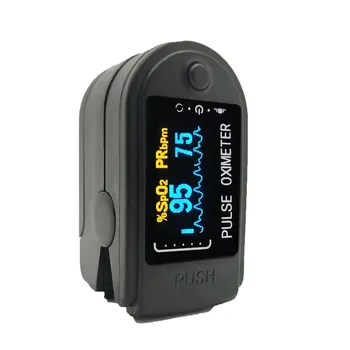 

Finger Pulse Oximeter Finger Clip Heartbeat Pulse Oximeter Portable Heart Rate Spo2 Monitor Blood Oxygen Meter Sensor