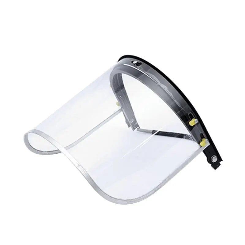 

With Frame Welding Workwear Lightweight Safety Transparent Eye Protection Flip Up Flame Retardant Mask Face Shield Screen