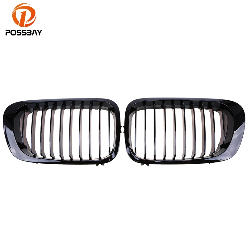 Решетки POSSBAY для гоночной капота BMW 3 Series E46 Coupe 1999 2003|racing grill|black grillgrill for bmw |