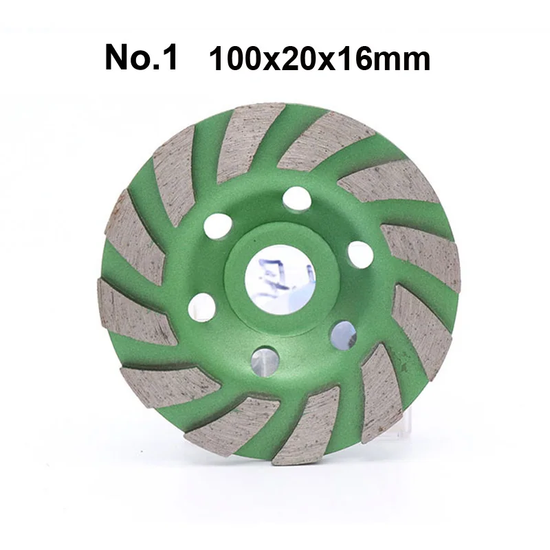 

1pcs 4" 100mm Diamond Grinding Wheel Disc Bowl Shape Grinding Cup Concrete Granite Stone Ceramics Tools