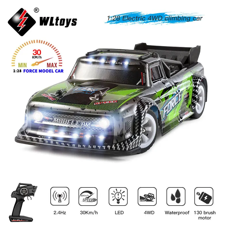 WLtoys 1: 9 284131 K989 30 км/ч 2 4G гоночный мини Радиоуправляемый автомобиль 4WD