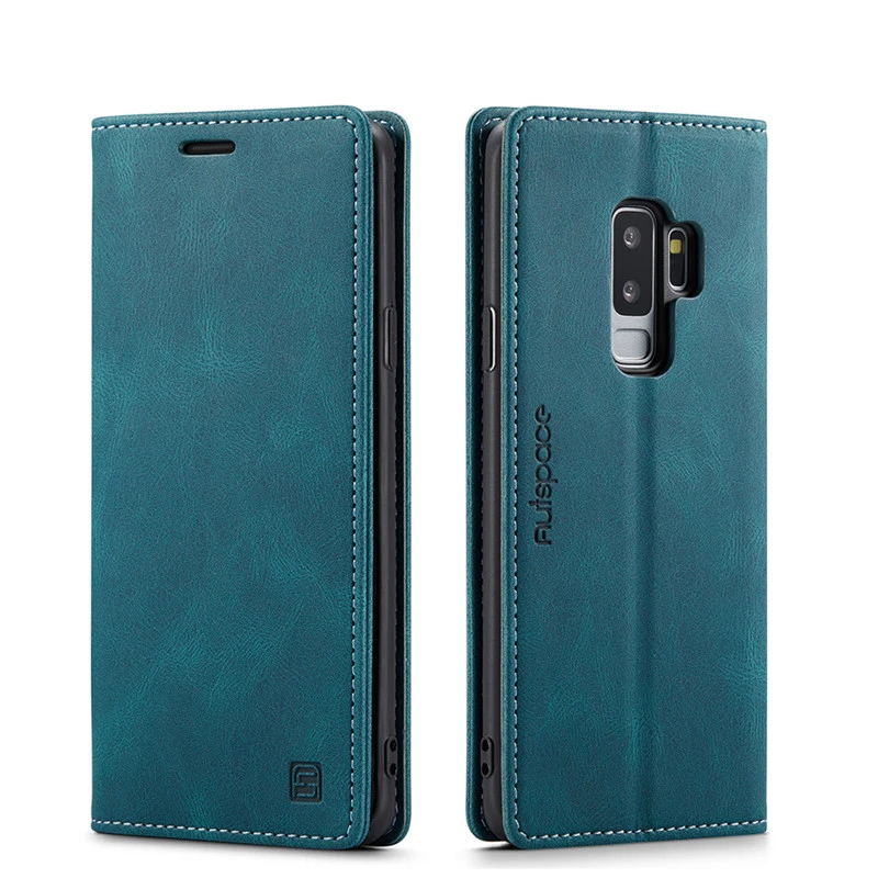 Opschudding een schuldeiser Pompeii For Hoesje Samsung S9 Plus Case Leather Vintage Phone Case On Samsung  Galaxy S9 Plus Case Flip Magnetic Wallet Cover S 9 9+ Case| | - AliExpress