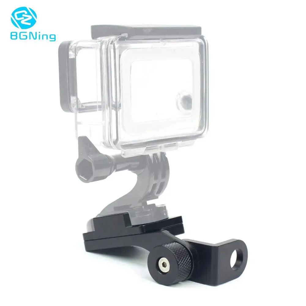 Bgning Aluminum Motorcycle Rearview Mirror Mount Bracket Holder For