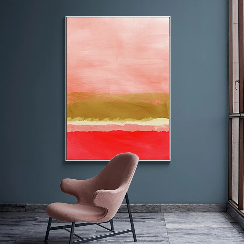 watercolor pink painting2