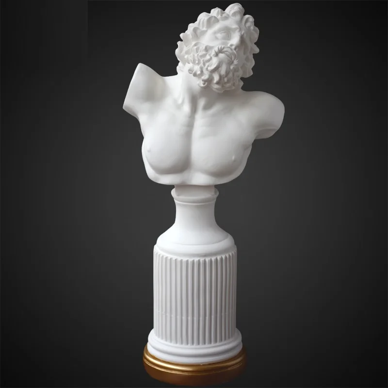 43 см Европейское креативное искусство Laocoon и его сыновья статуя хагесандрос Художественная Скульптура Смола ремесло украшения для дома R3175