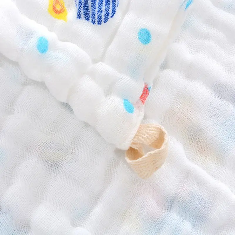 10 Pcs Baby Muslin Washcloth Cotton Gauze Infant Face Towel Newborn Handkerchief
