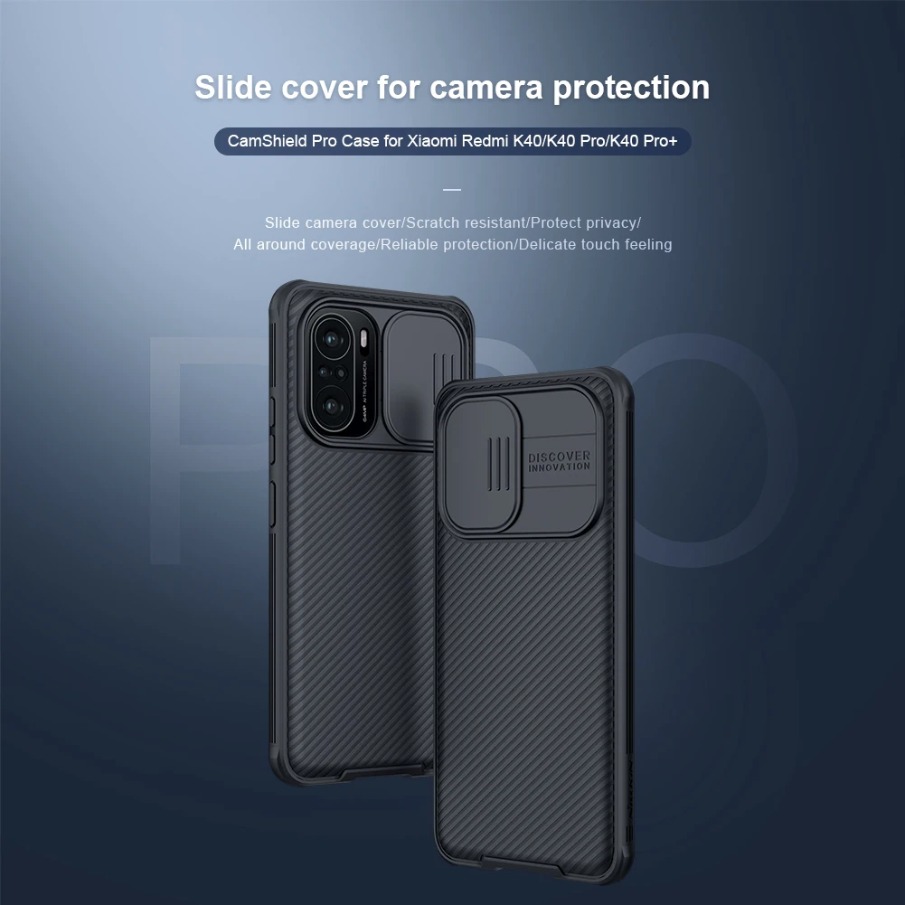 Nillkin Xiaomi Redmi K40 CamShield Pro Back Cover Case 3