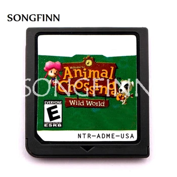 

Animal Crossing Wild World ENG/FRA/GER/ITA/ESP Video Game Accessories Cartridge Card for 64bit Video Game Console