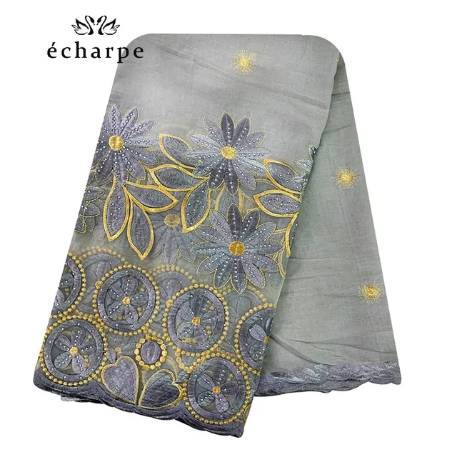 New African Women Scarfs muslim embroidery soft cotton big scarf for shawls wraps pashmina BM937 BM937-9