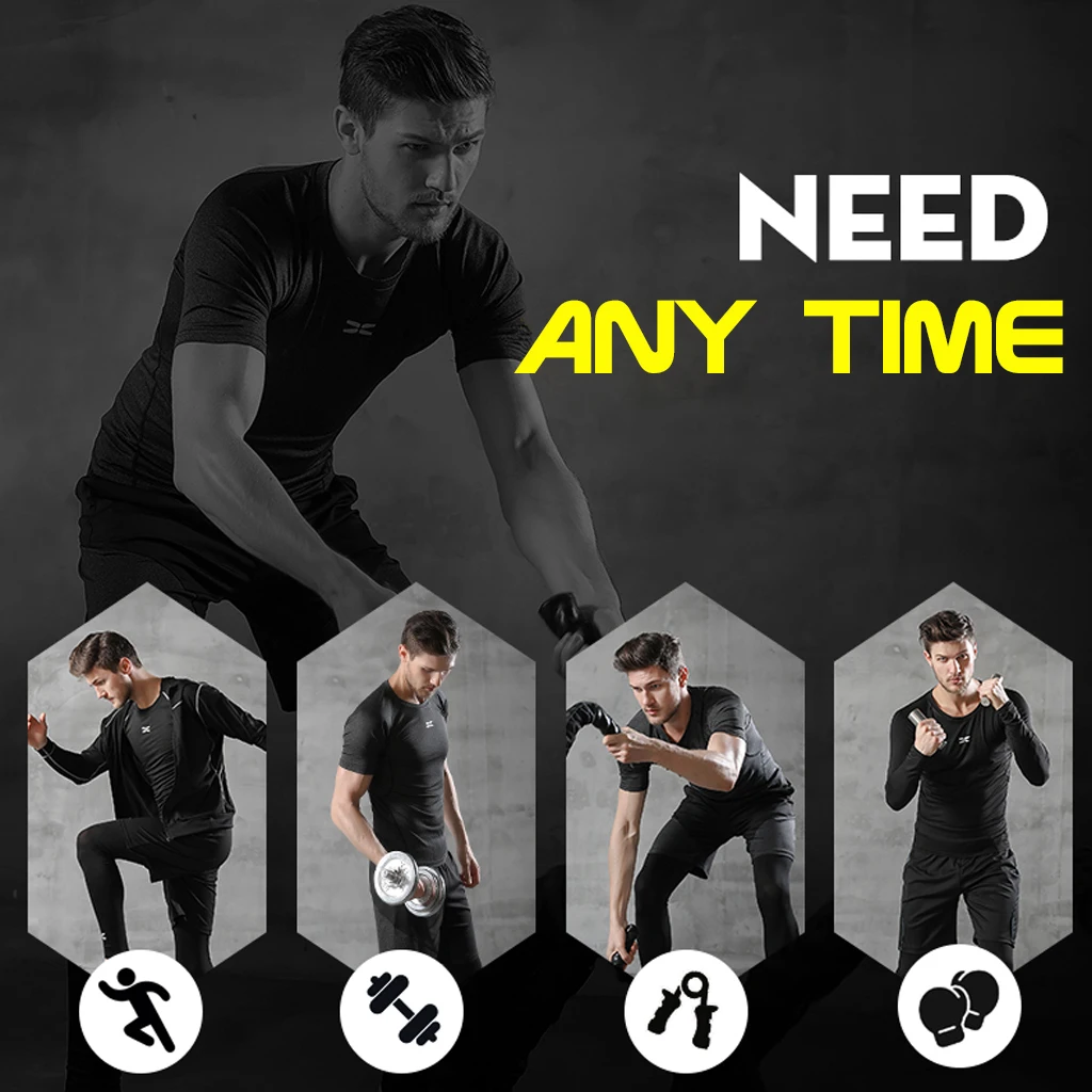 DYJY 5 шт./компл. мужской спортивный костюм спортивная одежда для мужчин