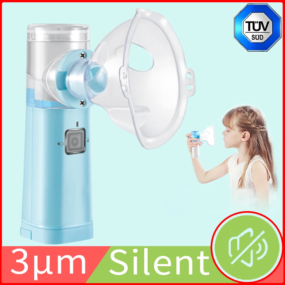 3мкм небулайзер ручной ингалятор ультразвуковой портативный бытовой мини