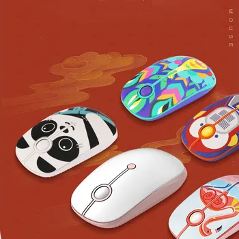

Silent Wireless Mouse Noiseless Button Optical Mice 2.4G Wireless Mause Computer Mouse for Laptop Notebook Lovely Present