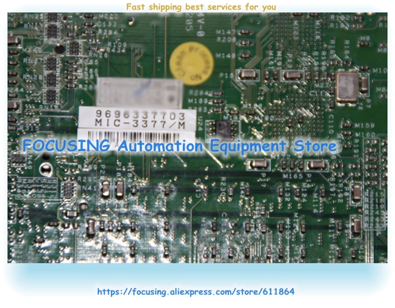 Плата CPCI MIC-3377/M VER: A1 с интерфейсной задней панелью и MIC-3377 памяти