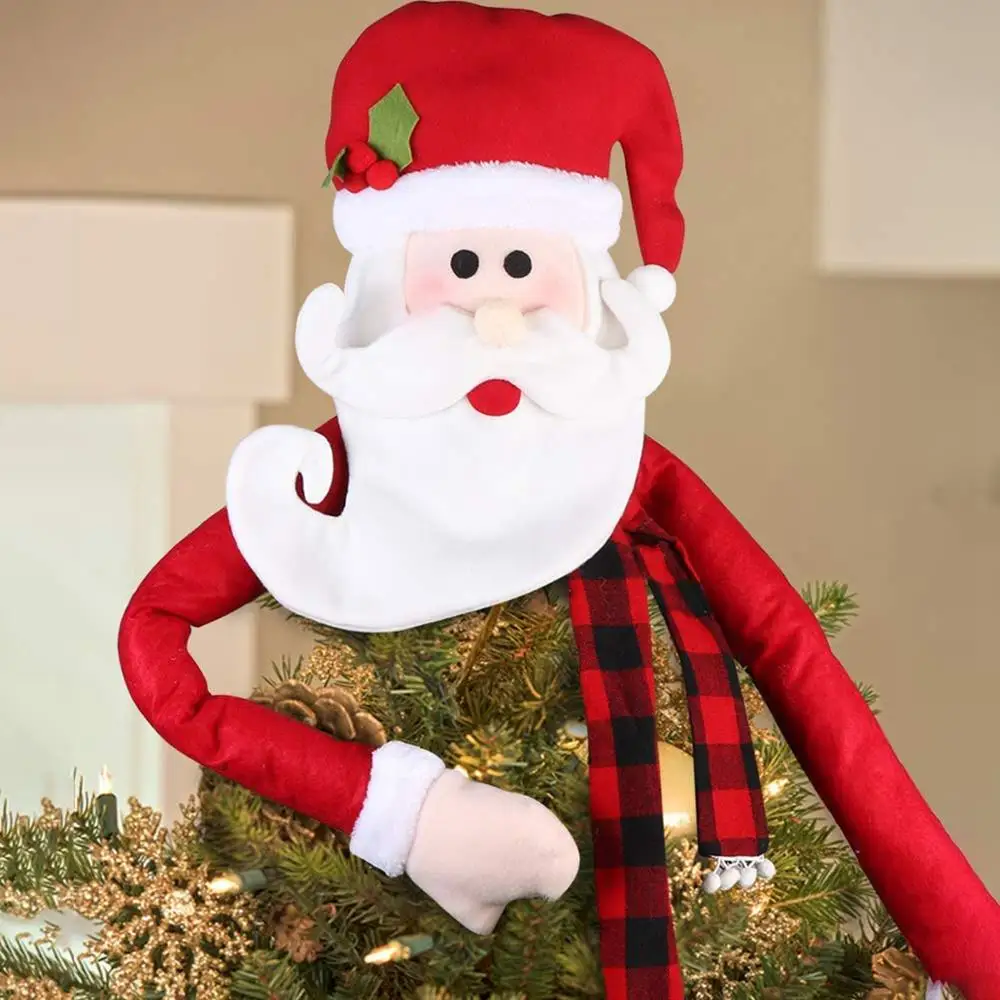 QIFU елочные украшения для дома Navidad Noel Снеговик Санта Клаус подарки на год