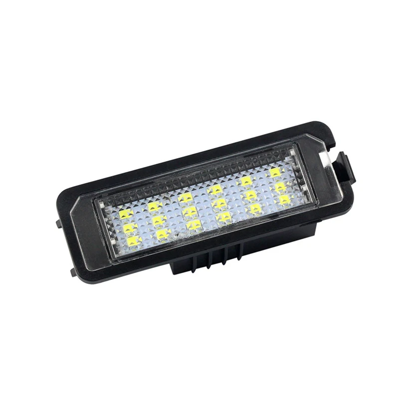 2Pcs 12V LED Number License Plate Light Lamps for GOLF Car License Plate Lights Exterior Accessories