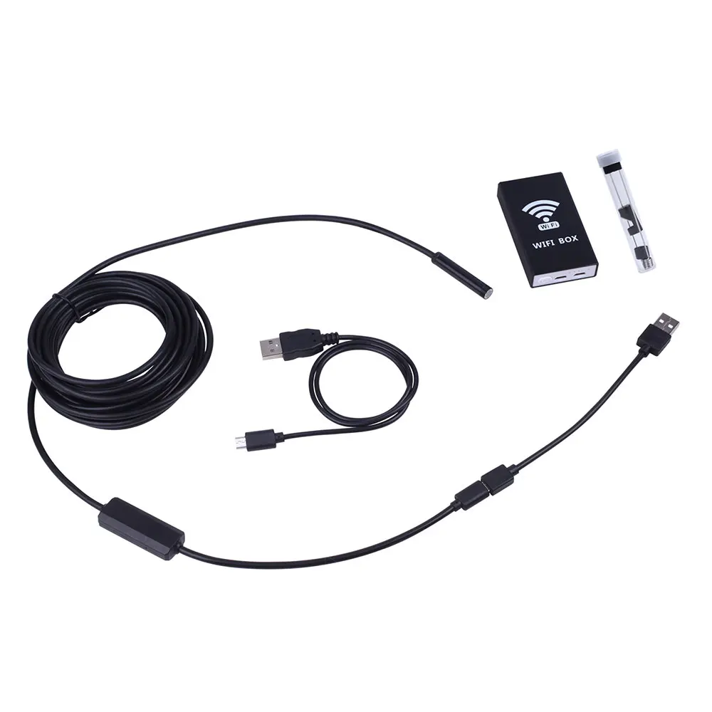Бороскоп 30fps IP67 геодезические трубы Инспекционная камера Micro USB наблюдения с отражателем зеркало wifi эндоскоп 7 мм
