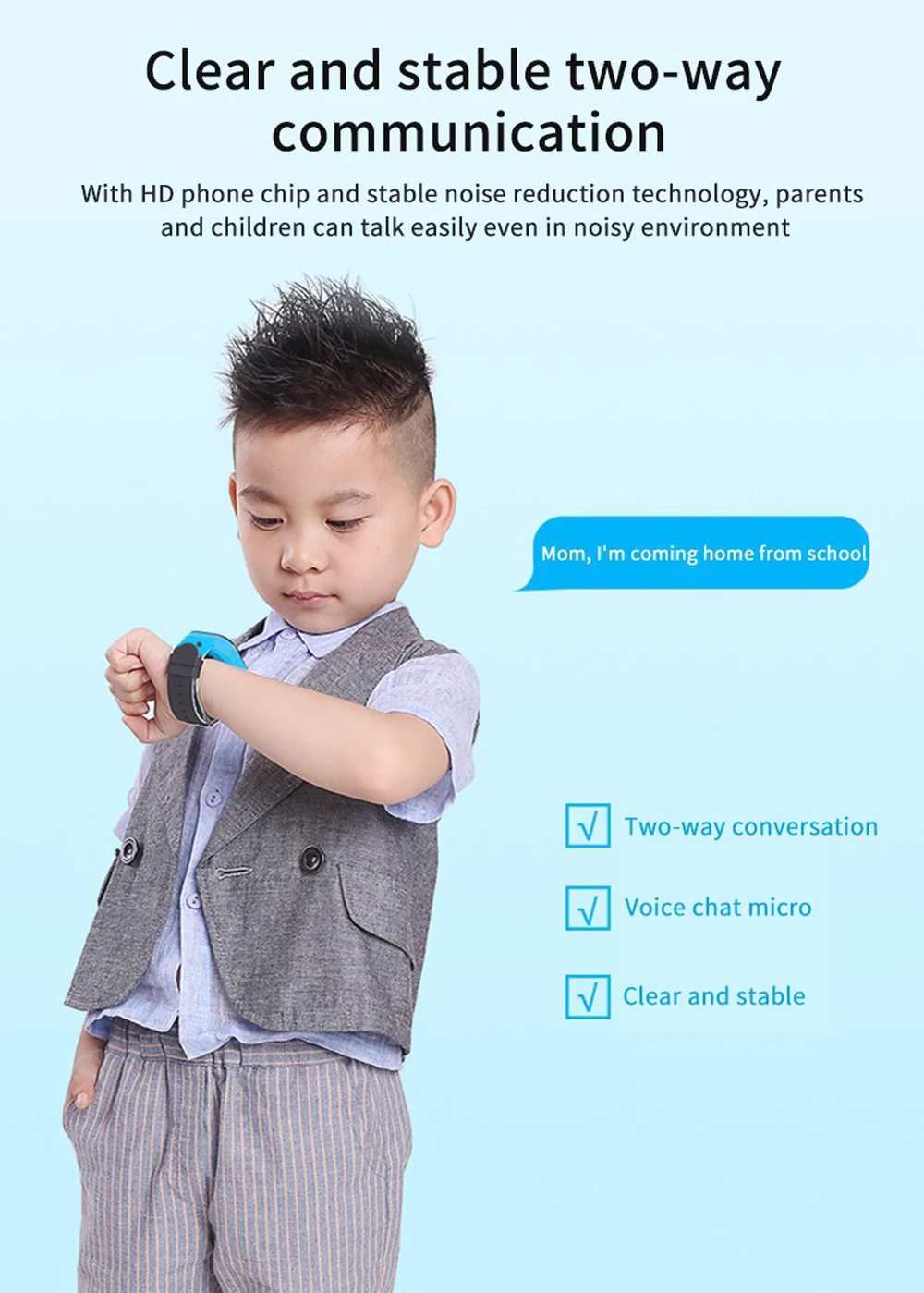 kids call Kids Smart Watch for children SOS Antil-lost Waterproof Smartwatch Baby 2G SIM Card Clock Location Tracker watches