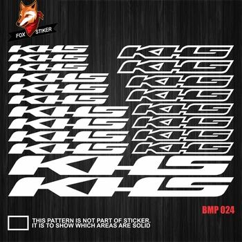 

Road Bike Mountain Bike Bicycle Frame Stickers MTB Track Bike TT Bike Fat Bike Decal Reflective Stickers for KHS-stickers