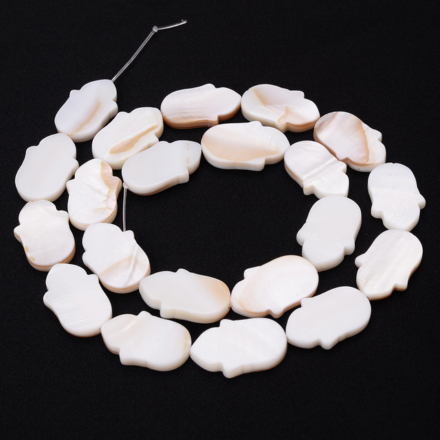Shell Beads Mother of Pearl Love Star Oval Round Flat Loose Spacer Beads for Jewelry Making DIY Charm Bracelet Necklace
