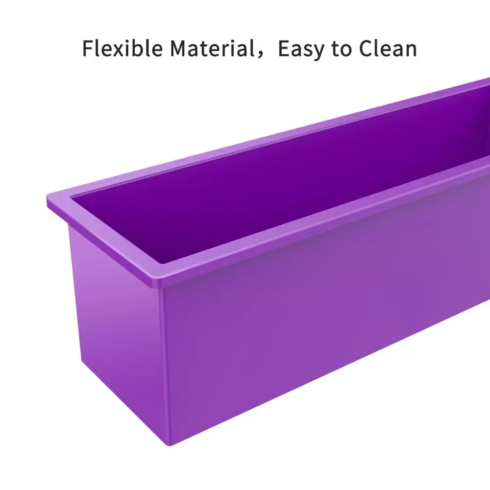 Силиконовая форма для мыла 1200 г прямоугольная тостов ручной работы инструменты