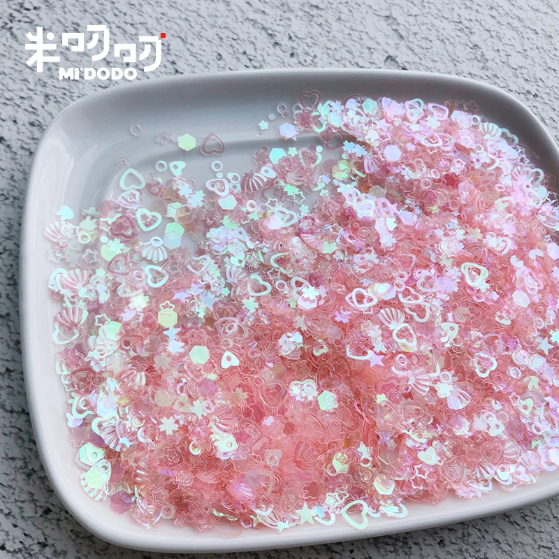 Розовые блестки 20 г пайетки Швейные аксессуары для одежды поделок