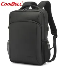 COOLBELL Backpack 15.6inch Laptop Backpack Nylon Waterproof Anti-theft Student Backpack Fashion Travel Business Backpack