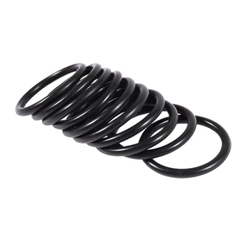

10 PCS Metric O Rings Black Nitrile Rubber 40 mm OD 4 mm thick