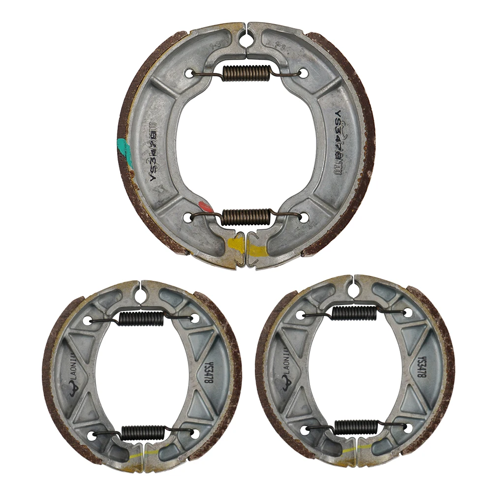 3 пары носков ATV тормозные колодки спереди и сзади для Yamaha RAPTOR 80 YFM80W 2002 2003 2004 YFM80R 2005 2006 2007 2008 аксессуары